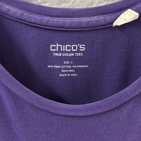 Sold - Chico's long sleeve t-shirt - Picture 2 of 3